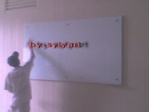 GLASSBOARD,PAPAN TULIS KACA